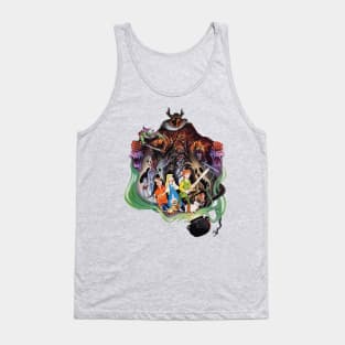 Black Cauldron Movie Poster Transparent Background Tank Top